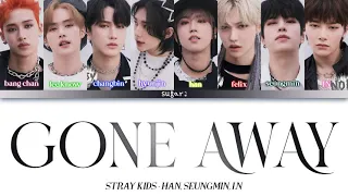 Stray Kids (스트레이 키즈) HAN, Seungmin, I.N - Gone Away [Color Coded Lyrics Han/Rom/Eng]