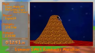 SSRM2018 - SM64: The Green Stars 130 Star by SigotuSR