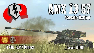 WoT Blitz AMX 13 57 - 4 Kills 3,2k Damage Replay - wotblitzreplays.com