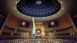Rick And Morty Alien Dinosaurs at the UN Season 6 Episode 6