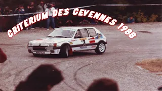 Critérium des Cévennes 1988 #RallyeRétro