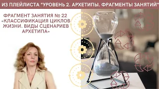 Классификация циклов жизни. Виды сценариев архетипа - занятие № 22 - программа "Архетипы"