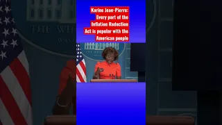 Karine Jean-Pierre: Biden’s policies are ‘very popular’ #shorts