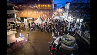 Kundgebung und Montagsspaziergang am 7. Februar 2022 in Aalen