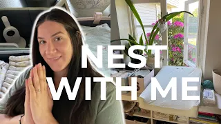 NEST WITH ME as first time mom AT 35 WEEKS