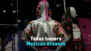 Mexico's long history of weaving and embroidery showcased in this new Texas exhibit