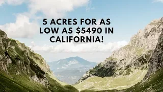 5 Acres Unbelievable Price Near Daggett & Newberry Springs California!