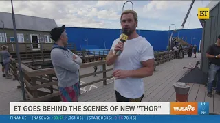 Behind-the-scenes of the new Thor movie