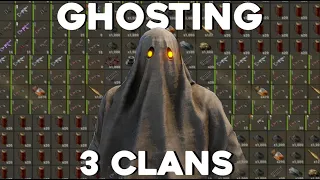 Rust - Ghosting 3 Massive Groups!