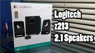 Logitech z213 Speakers Review!