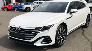 2022 Volkswagen Arteon Shooting Brake Richly Trimmed Cabin Bursting With Gear