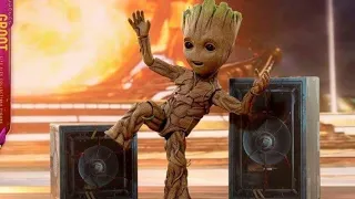Baby Groot Dancing  opening scene Guardian of the Galaxy Vol 2 (2017) | Cute Adorable Scene UHD 4K