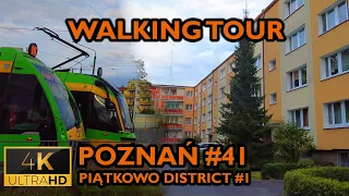 ⁴ᴷ⁶⁰ 🇵🇱 Poznan/Poland Walking Tour - #41 - Piątkowo District (August 2021) [4K]