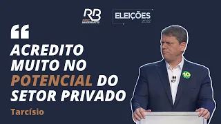 Tarcísio fala sobre os projetos para o saneamento em SP