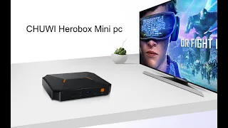 CHUWI HeroBox Windows 10 Mini PC,Intel Gemini-Lake N4100 Quad-Core Processor,8GB DDR4 256GB-يستاهل