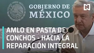 AMLO en Pasta de Conchos, Coahuila