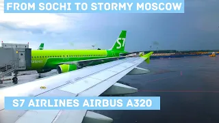 Trip Report | S7 Airlines Airbus A320 (Economy) | Sochi (AER) - Moscow (DME)