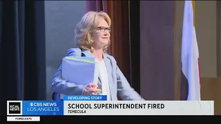 Beloved superintendent fired by Temecula school board