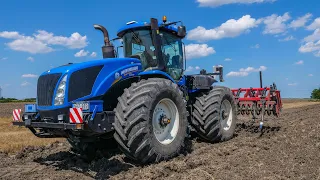 Lazítózás 2021 💪 | New Holland T9.505 + Quivogne SSDR Big 9 késsel | Subsoiling 2021