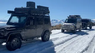 Jeep & G Wagons Rescue Stranded Snowbound Motorists ~ Ep 66