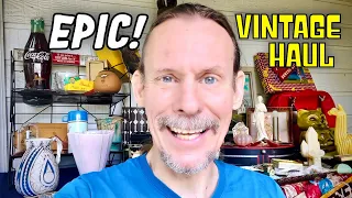 Must-See Vintage Glass, Pottery & More! Mega Antique Haul