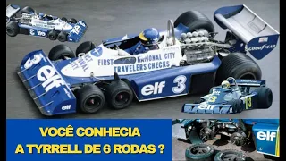 TYRRELL DE 6 RODAS - CARRO DE FORMULA 1