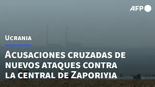 Ucrania y Rusia se acusan mutuamente de nuevos ataques contra la central nuclear de Zaporiyia | AFP