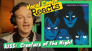 Vocal Coach REACTS - KISS "Creatures of the Night"