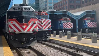 Railfanning the Metra/Union Pacific West Line and some downtown Chicago hotspots. 7/12/22