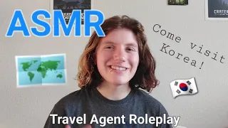 ASMR Travel Agency Roleplay (Soft Spoken | Informative | Typing)