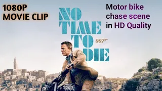 No Time To Die - Bike chase scene