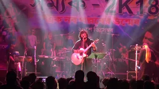 Amon Manob Jonom Ar Ki Hobe - FAKIRA LIVE(Samyak 2k18) - Bankura Campus, b.c.k.v.