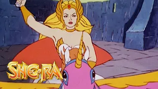 She-Ra saves friends from Doctor Drome | She-Ra Official | Masters of the Universe Official