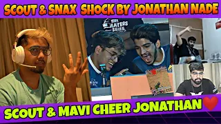 Scout & Mavi Cheer Jonathan💛 | Scout Snax & Omega Shock By Jonathan Nade