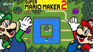 Super Mario Land: World 2 Remade in Super Mario Maker 2 (World Maker)