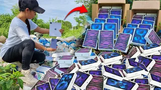 Super Lucky... i Found a lot of New iPad Pro   iPad Air & iPhone 14 on the Landfill