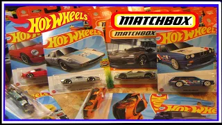 Opening Hot Wheels H case and Matchbox cars - May 2024