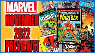 Marvel Comics Previews November 2022 | Omnibus | Epic Collections | Trades | Collected Editions!