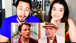 ROBERT DOWNEY JR & TOM HOLLAND In Back To The Future - This is Heavy [ deepfake ] | Reaction