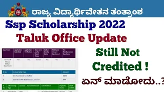 Ssp Scholarship 2021-22 Update|Amount Credited To Account| Raithavidyanidi #ssp #Ssp_Kannada_educo,