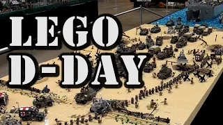 Epic LEGO WWII D-Day Normandy Omaha Beach by Brickmania