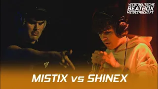 MISTIX vs. SHINEX | 1/2 LOOPSTATION FINAL | West German Beatbox Championship 2023