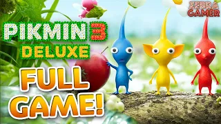 Pikmin 3 Deluxe Full Game Walkthrough!