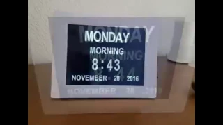 Digital Day Clock