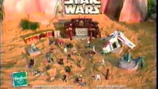 Star Wars Action Figure Geonosis Battle Arena Commercial 15 second (2002)