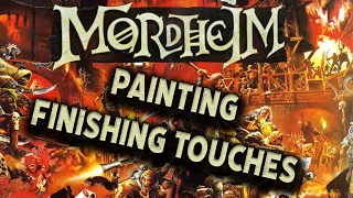 Paint it! Mordheim Terrain finishing touches