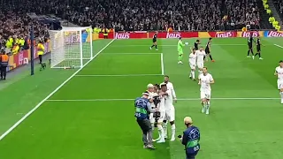 SON HEUNG-MIN SCORES EPIC GOAL FOR SPURS VS EINTRACHT FRANKFURT CHAMPIONS LEAGUE - TOTTENHAM STADIUM