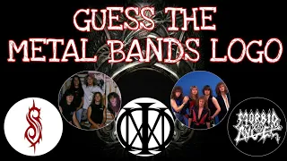 Guess the METAL BANDS Logo | Ultimate Heavy Metal Music Quiz | Guess the Music Logo Quiz Challenge