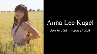 Anna Kugel - Funeral Ceremony