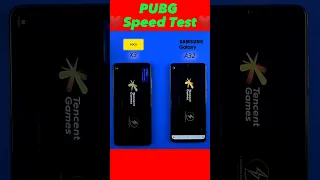 poco x3 pro vs samsung a32 pubg speed test ❔